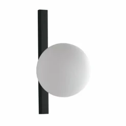Luce Design Applique murale PLUTO Noir, 1 lumière