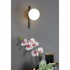 Luce Design Applique murale PLUTO Noir, 1 lumière