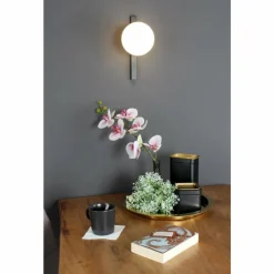 Luce Design Applique murale PLUTO Noir, 1 lumière