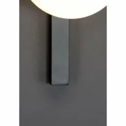 Luce Design Applique murale PLUTO Noir, 1 lumière