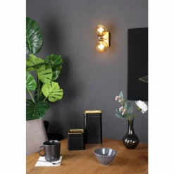 Luce Design Applique murale NEPTUN Laiton, 2 lumières
