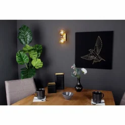 Luce Design Applique murale NEPTUN Laiton, 2 lumières