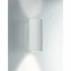 Luce Design Applique murale Banjie peut être peint avec de la peinture ordinaire, Blanc, 2 lumières* Appliques