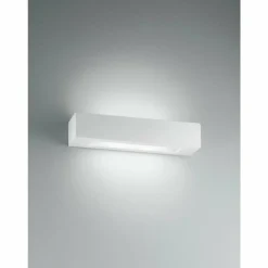 Luce Design Applique murale Candida peut être peint avec de la peinture ordinaire, Blanc, 2 lumières* Appliques
