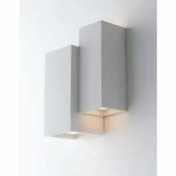 Luce Design Applique murale Foster peut être peint avec de la peinture ordinaire, Blanc, 4 lumières* Appliques