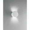 Luce Design Applique murale Leiron peut être peint avec de la peinture ordinaire, Blanc, 1 lumière* Appliques