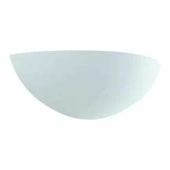 Luce Design Applique murale Moritz peut être peint avec de la peinture ordinaire, Blanc, 1 lumière* Appliques