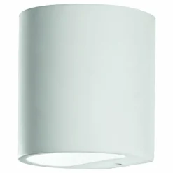 Luce Design Applique murale Shine peut être peint avec de la peinture ordinaire, Blanc, 1 lumière* Appliques