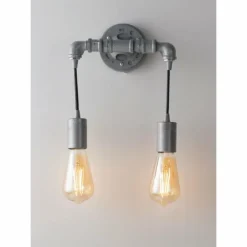 Lampes Industrielles-Luce Design Applique murale Luce-Design Amarcord Zingué, 2 lumières