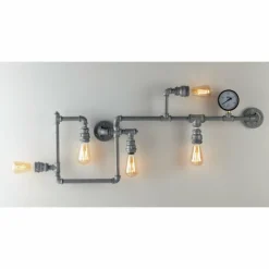 Lampes Industrielles-Luce Design Applique murale Luce-Design Amarcord Zingué, 5 lumières