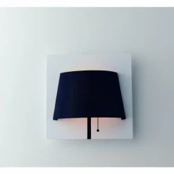 Lampes En Tissu-Luce Design Applique murale Luce-Design Wharol LED Blanc, 1 lumière