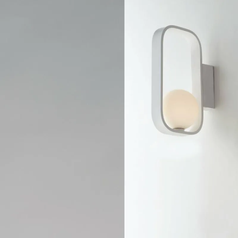 Luce Design Applique murale Luce-Design Roxy Blanc, 1 lumière