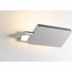 Luce Design Applique murale Luce-Design Book LED Argenté, 1 lumière* Éclairage Led