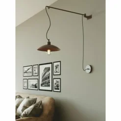 Luce Design Applique murale Luce-Design ELDORADO Bronze, 1 lumière* Appliques