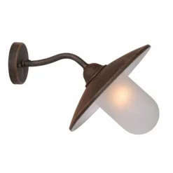Luminaires Rustiques-Luminaires Lucide Applique murale Lucide ARUBA Rouille, 1 lumière