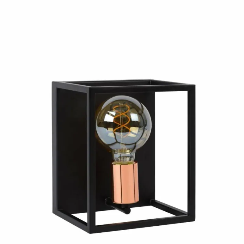 Lampes Vintages & Rétros-Luminaires Lucide Applique murale Lucide ARTHUR Noir, 1 lumière