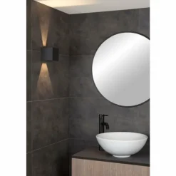 Luminaires Lucide Applique murale Lucide AXI LED Noir, 1 lumière* Éclairage Led