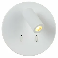 Luminaires Lucide Applique murale Lucide BENTJER LED Blanc, 1 lumière* Appliques