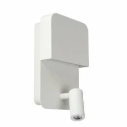 Luminaires Lucide Applique murale Lucide BOXER LED Blanc, 2 lumières* Appliques
