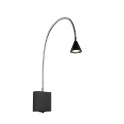 Luminaires Lucide Applique murale Lucide BUDDY LED Noir, 1 lumière* Appliques