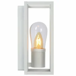 Luminaires Rustiques-Luminaires Lucide Applique murale Lucide CARLYN Blanc, 1 lumière