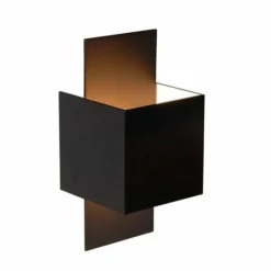 Luminaires Lucide Applique murale Lucide CUBO Noir, 1 lumière* Appliques