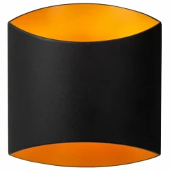 Luminaires Lucide Applique murale Lucide DILETTA Noir, 1 lumière* Appliques