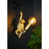 Lampes Dorées-Luminaires Lucide Applique murale Lucide EXTRAVAGANZA CHIMP Noir, 1 lumière