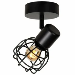 Luminaires Lucide Applique murale Lucide FILOX Noir, 1 lumière* Spots Et Projecteurs