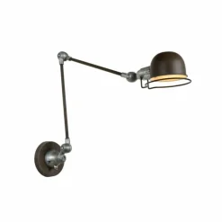 Lampes Industrielles-Luminaires Lucide Applique murale Lucide HONORE Rouille, 1 lumière
