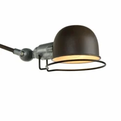 Lampes Industrielles-Luminaires Lucide Applique murale Lucide HONORE Rouille, 1 lumière