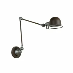 Lampes Industrielles-Luminaires Lucide Applique murale Lucide HONORE Rouille, 1 lumière