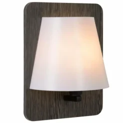 Luminaires Rustiques-Luminaires Lucide Applique murale Lucide IDAHO Gris, 1 lumière
