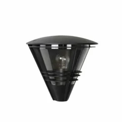 Luminaires Rustiques-Luminaires Lucide Applique murale Lucide LIVIA Noir, 1 lumière