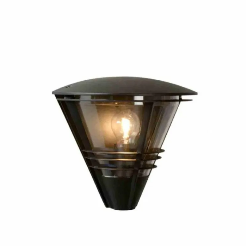 Luminaires Rustiques-Luminaires Lucide Applique murale Lucide LIVIA Noir, 1 lumière