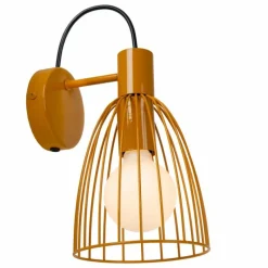 Luminaires Lucide Applique murale Lucide MACARONS Jaune, 1 lumière* Appliques