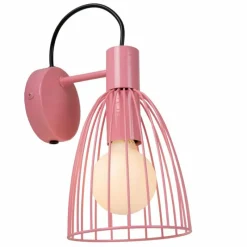 Luminaires Lucide Applique murale Lucide MACARONS Rose, 1 lumière* Appliques