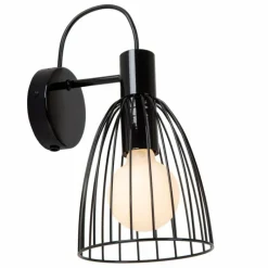 Luminaires Lucide Applique murale Lucide MACARONS Noir, 1 lumière* Appliques