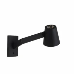 Luminaires Scandinaves-Luminaires Lucide Applique murale Lucide MIZUKO Noir, 1 lumière