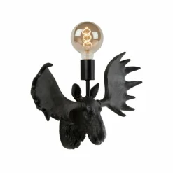 Luminaires Lucide Applique murale Lucide MOOSE Noir, 1 lumière* Appliques