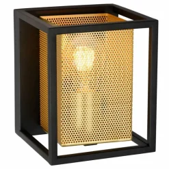 Lampes Dorées-Luminaires Lucide Applique murale Lucide SANSA Noir, 1 lumière