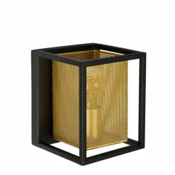 Lampes Dorées-Luminaires Lucide Applique murale Lucide SANSA Noir, 1 lumière