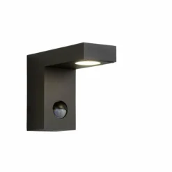 Luminaires Lucide Applique murale Lucide TEXAS-IR LED Noir, 1 lumière