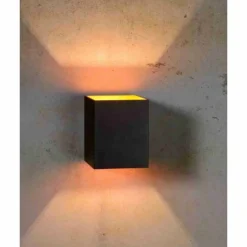 Luminaires Scandinaves-Luminaires Lucide Applique murale Lucide XERA Noir, 1 lumière