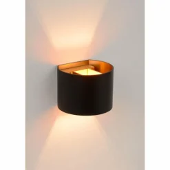 Luminaires Scandinaves-Luminaires Lucide Applique murale Lucide XIO Noir, 1 lumière