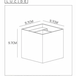 Lampes Dorées-Luminaires Lucide Applique murale Lucide XIO Or, 1 lumière