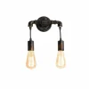 Lampes Industrielles-Luminaires Lutec Applique murale Lutec AMACORD Brun, 2 lumières
