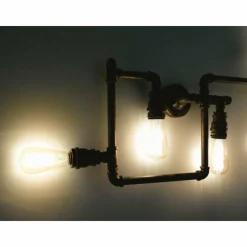 Lampes Industrielles-Luminaires Lutec Applique murale Lutec AMACORD Brun, 5 lumières