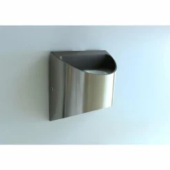 Luminaires Lutec Applique murale Lutec DODD LED Acier inoxydable, 2 lumières