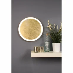 Lampes Dorées-Luminaires Lutec Applique murale Lutec MOON Or, 1 lumière